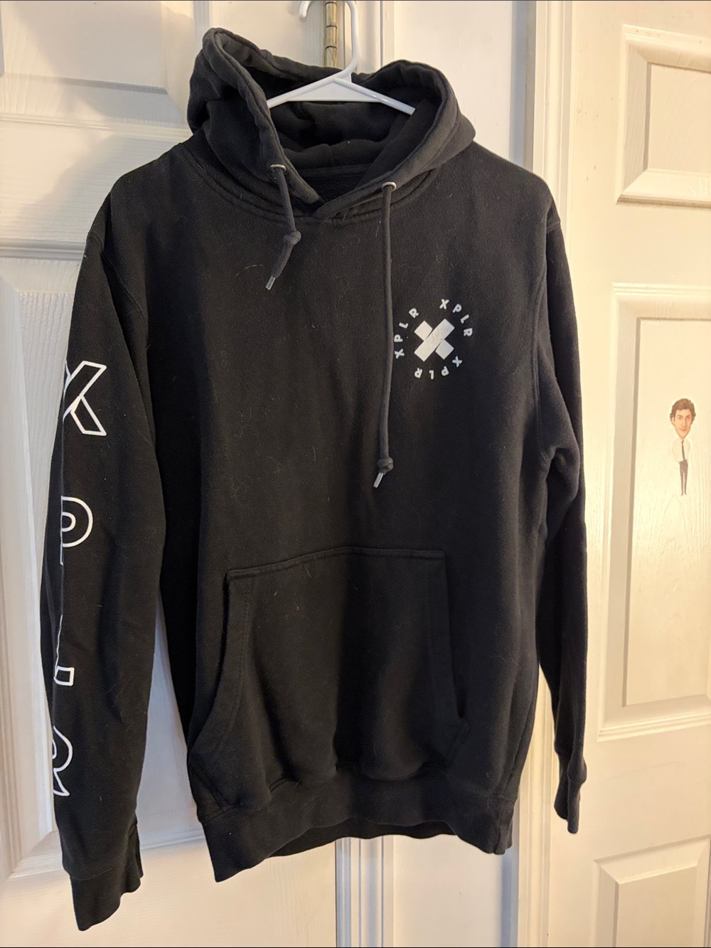 XPLR Sam and Colby Merch Black Pullover Hoodie